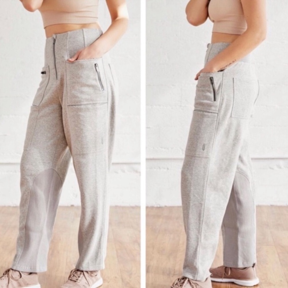 Free People Movement Break Away Pant Gray Sweatpants - Picture 15 of 15